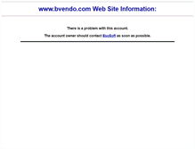 Tablet Screenshot of bvendo.com